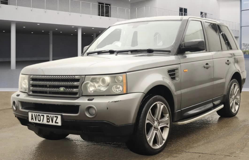 RANGE ROVER SPORTS HSE; REG:AV07 BVZ