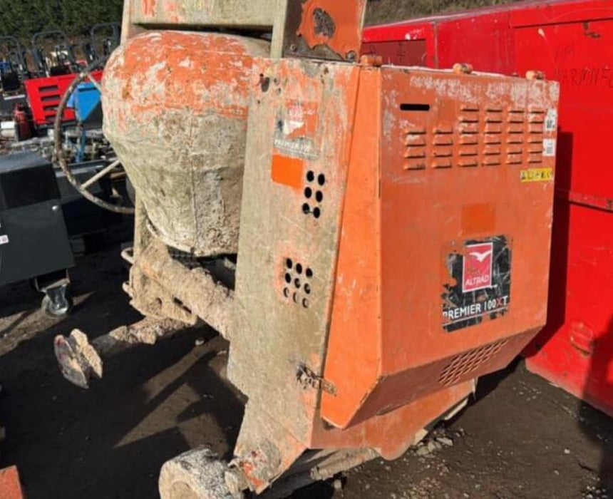 CONCRETE MIXER YANMAR DIESEL ENGINE