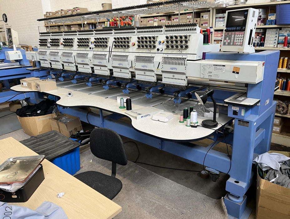 8 HEADS EMBROIDERY MACHINE