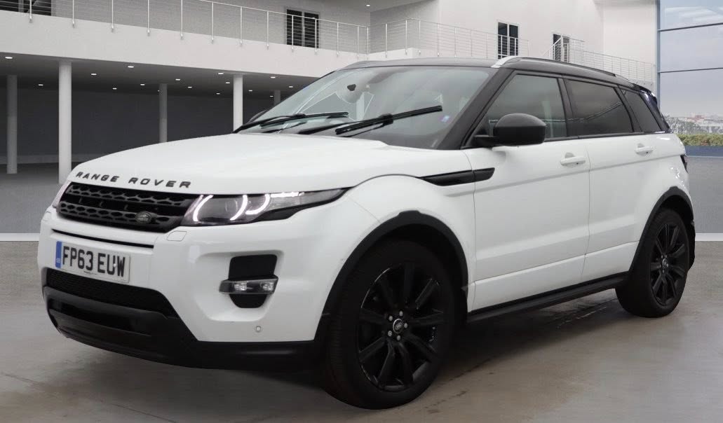 LANDROVER RANGE ROVER EVOQUE. REG: FP63 EUW