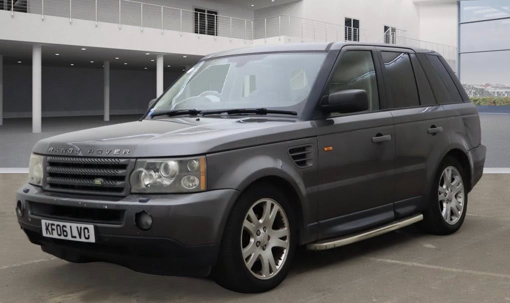 RANGE ROVER SPORTS. REG: KF06 LVO
