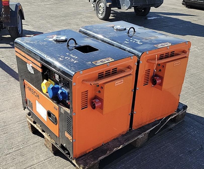 6.5 KVA DIESEL SILENT GENERATORS