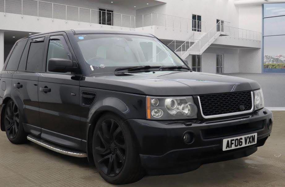 RANGE ROVER SPORTS, REG: AF06 VXN