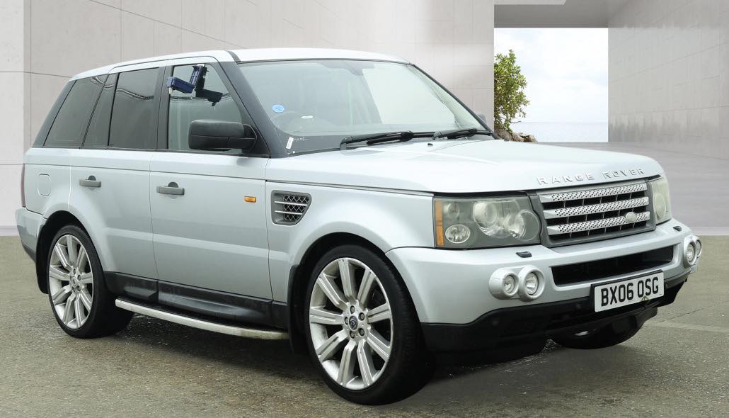 RANGE ROVER SPORTS, REG: BX06 OSG