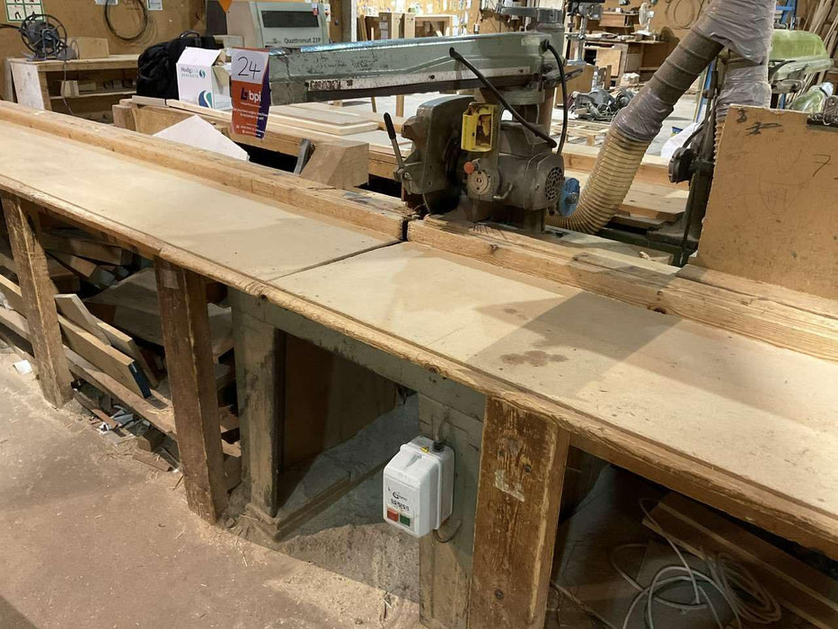 DEWALT RADIAL ARM CROSS CUT SAW