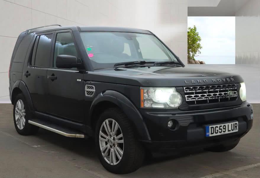 LAND ROVER DISCOVERY 4, REG NO DG59 LUR, 2009