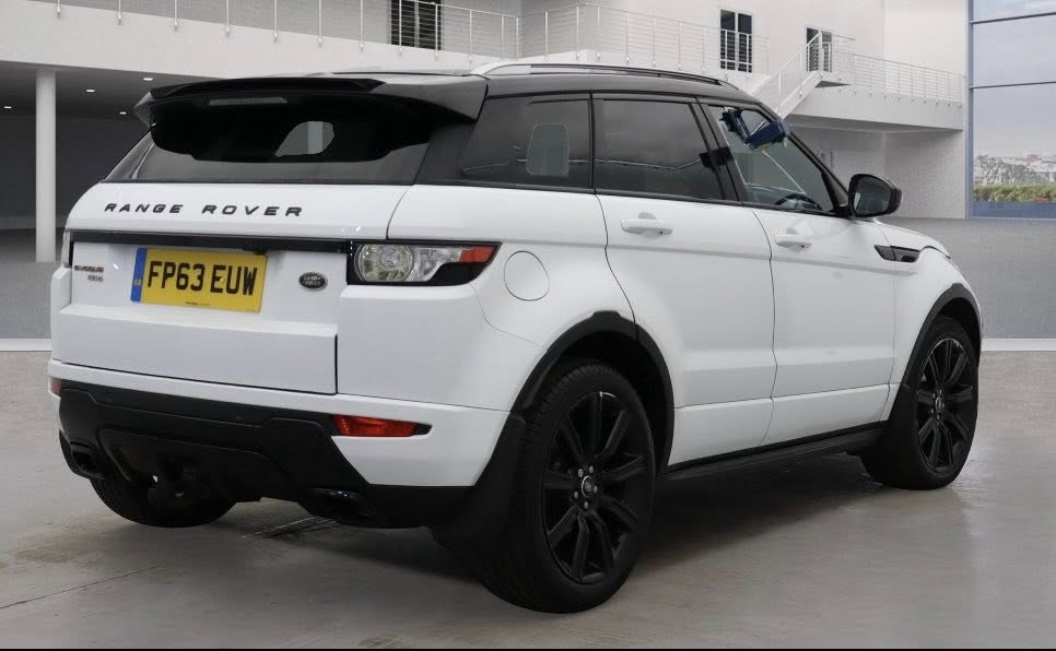 LANDROVER RANGE ROVER EVOQUE. REG: FP63 EUW