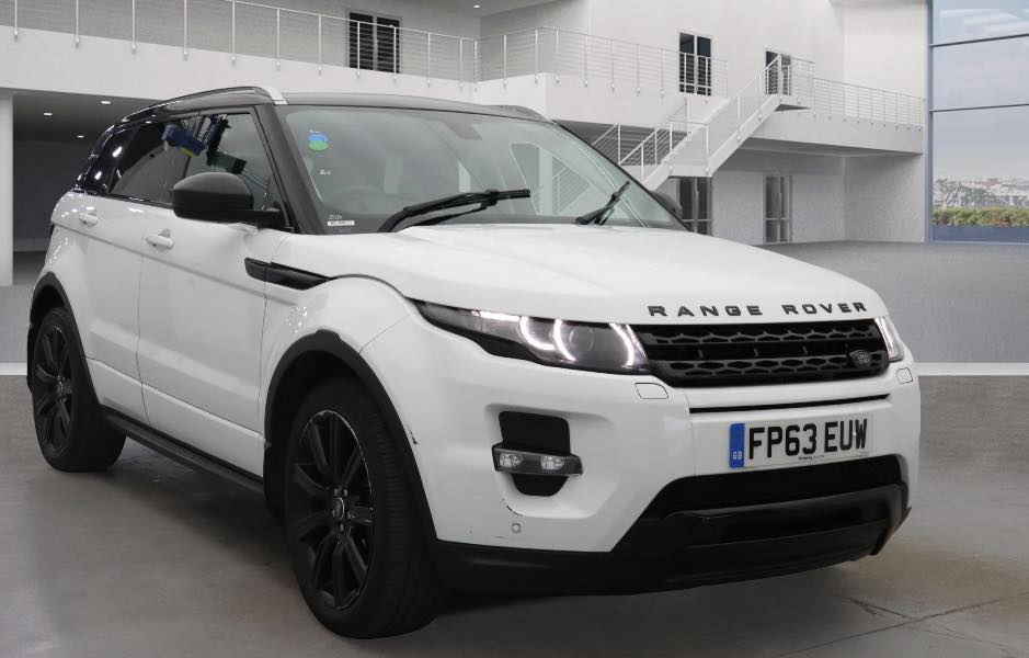 LANDROVER RANGE ROVER EVOQUE. REG: FP63 EUW