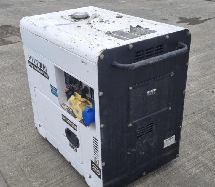 HYUNDAI 6 kva generator — KC GLOBAL