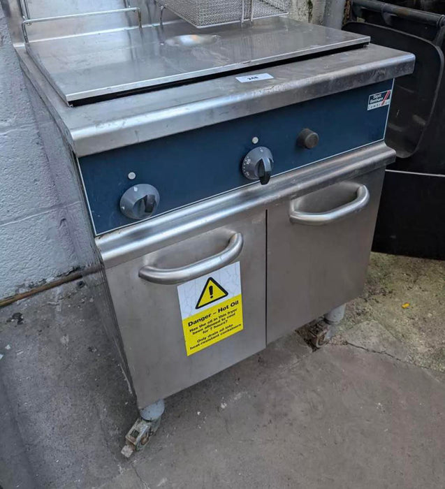 INDUSTRIAL DOUBLE TANK GAS FRYER