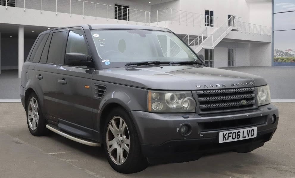 RANGE ROVER SPORTS. REG: KF06 LVO