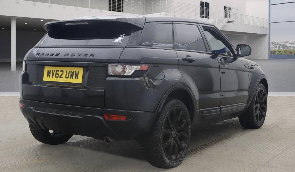 LANDROVER RANGE ROVER EVOQUE, 2012 , REG: MV62 UWW