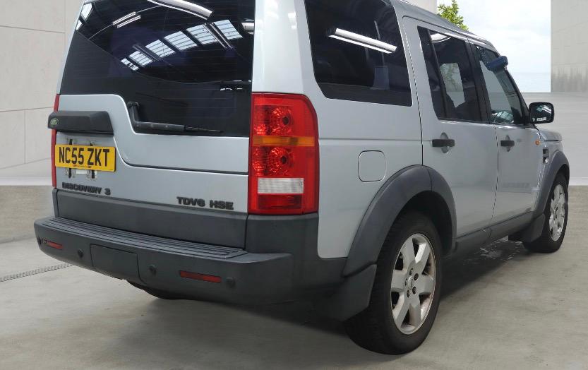 LAND ROVER DISCOVERY 3 2006 REG:NC55 ZKT