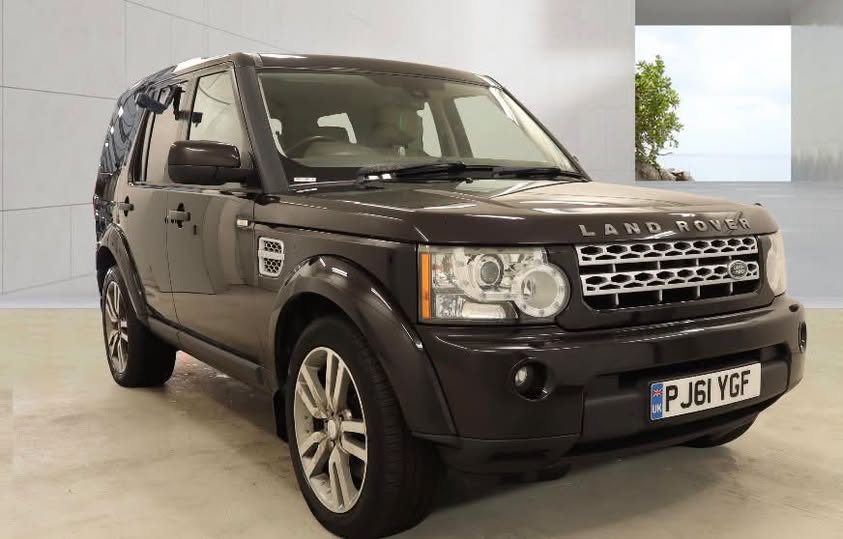 LAND ROVER DISCOVERY 4 2012 REG:PJ61 YGF