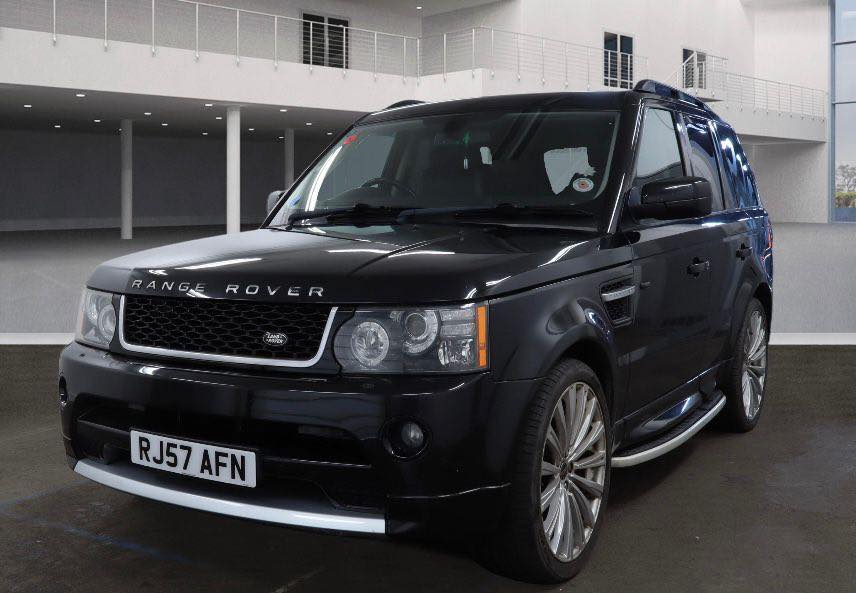 RANGE ROVER SPORTS, REG: RJ57 AFN