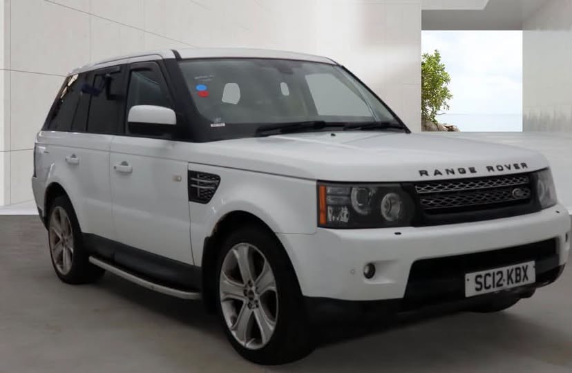 LAND ROVER RANGE ROVER SPORT 2012 REG:SC12 KBX
