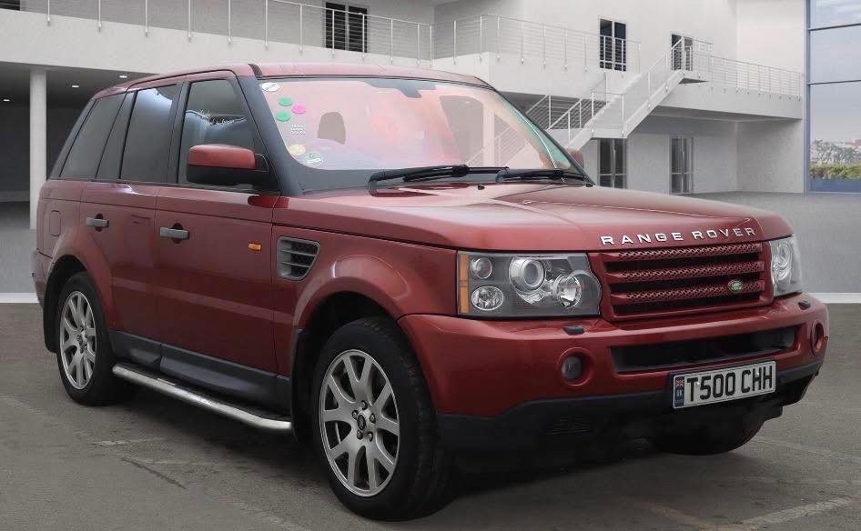 RANGE ROVER SPORTS, REG : T500 CHH