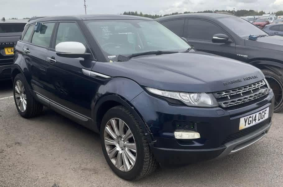 LANDROVER RANGE ROVER EVOQUE, 2014, REG: YG14 DGF